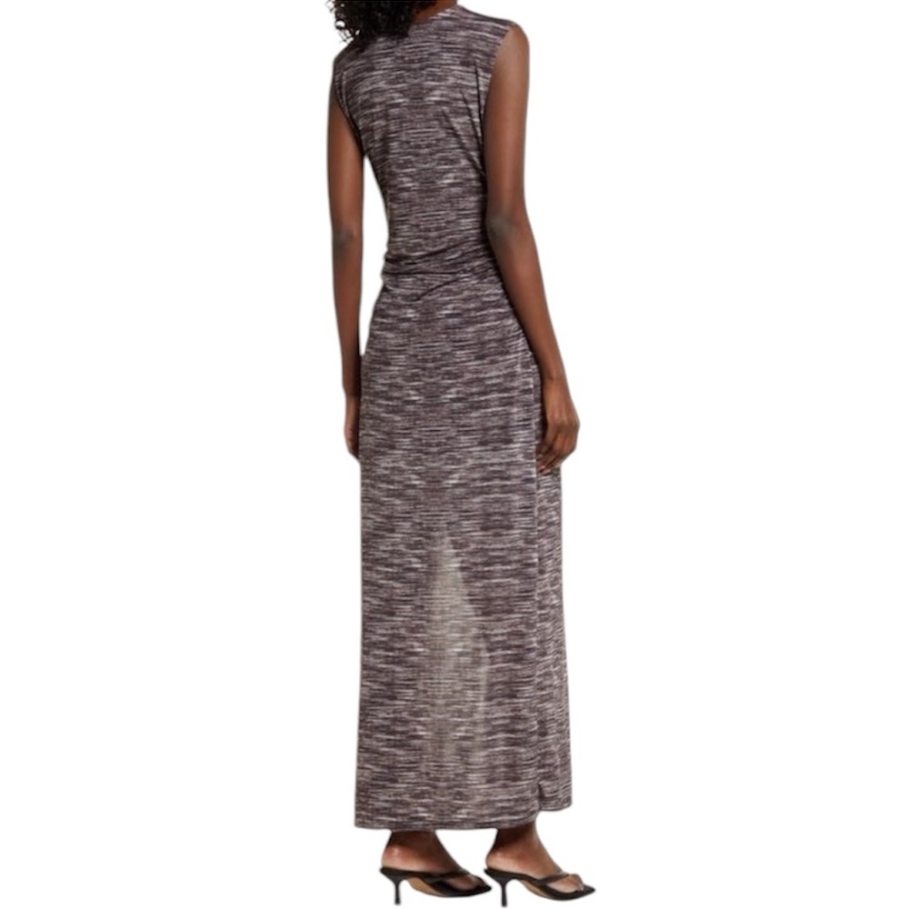 Open Edit || NWT || Space Dyed Ruched Maxi Dress - Picture 2 of 7